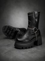 Western Goth Boots
