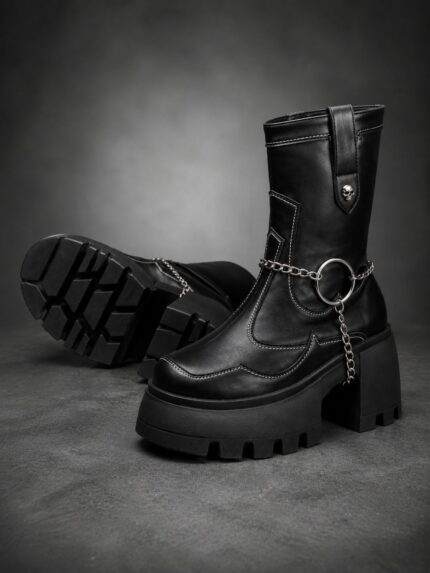 Western Goth Boots